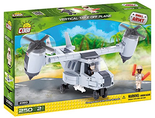 Small Army Vertical Take Off Plane, 250 pcs