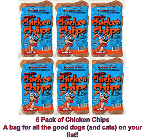 All Natural Chicken Chips- Dog Treats (Small- 4oz. bag)