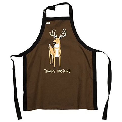 Lazy One BBQ Apron, Trophy Husband