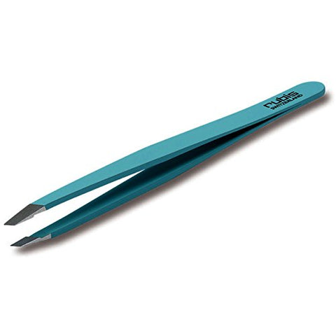 Rubis Satin Slanted Tweezer - 3-3/4", Tiffany