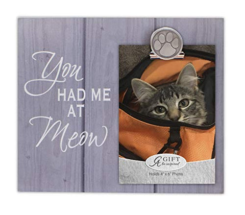 You Had Me at Meow Cat Frame