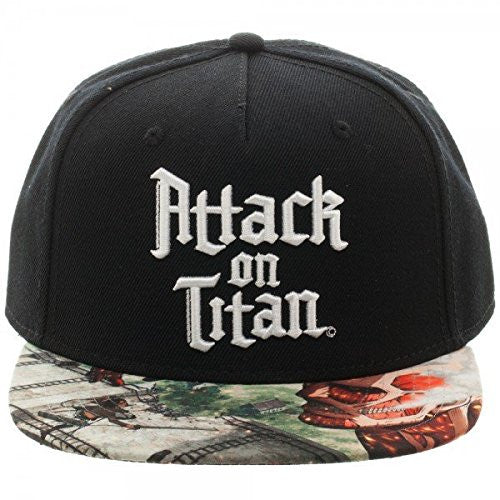 Attack on Titan Sublimated Bill Snapback