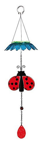Color Changing Ladybug Mobile, Single Tier with Flower Top