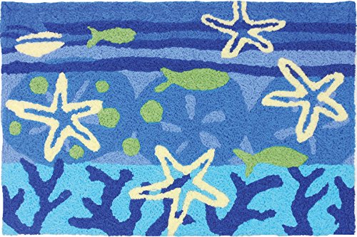 Ocean View, Jellybean Rug 21" x 33"