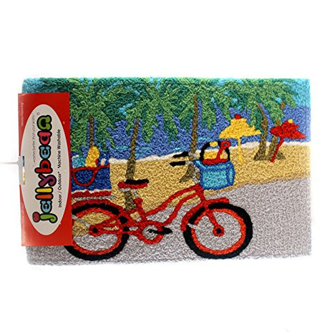 Beach Ride, Jellybean Rug 21" x 33"