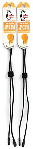 Eyewear Retainers, Rope, Slip Fit,  Black