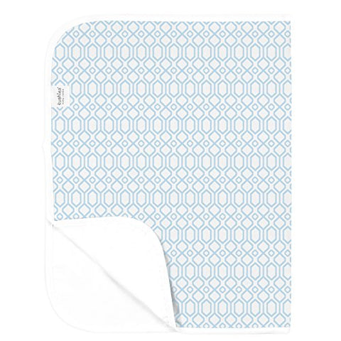 Deluxe Change Pad Flannel, 20" x 30"/51cm x 76cm - Octagon Blue