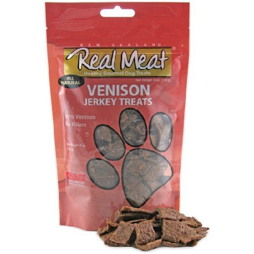 Real Meat Treats for Dogs, 12oz Venison