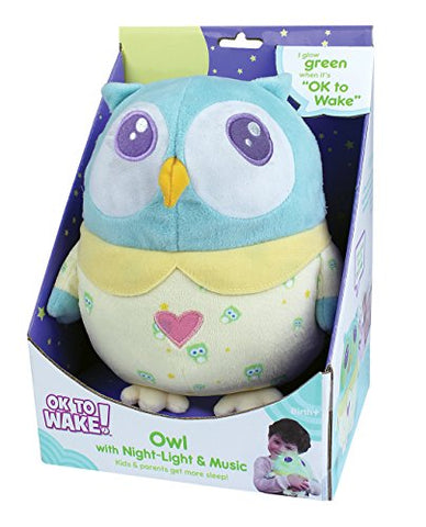 Mirari OK to Wake! Owl with Night-Light and Music