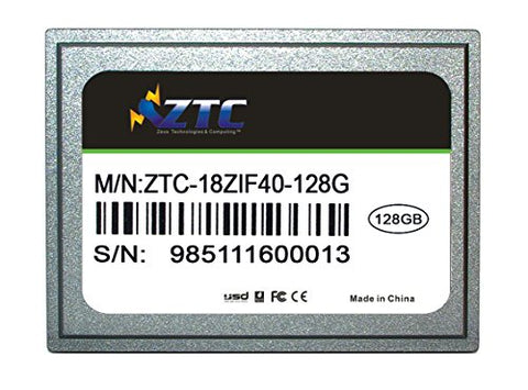 128GB ZTC Cyclone 40-pin ZIF 1.8-inch PATA SSD Enhanced Solid State Drive - ZTC-18ZIF40-128G