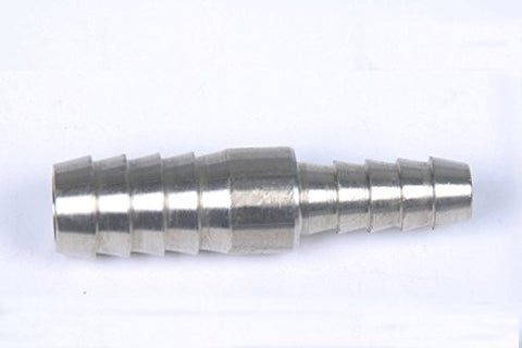 Stainless Steel Splicer - 1/4 in Barb to 5/16 in Barb