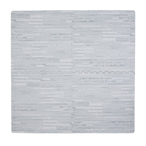 Natural Textures Playmat Set 4pc 24inch Grey