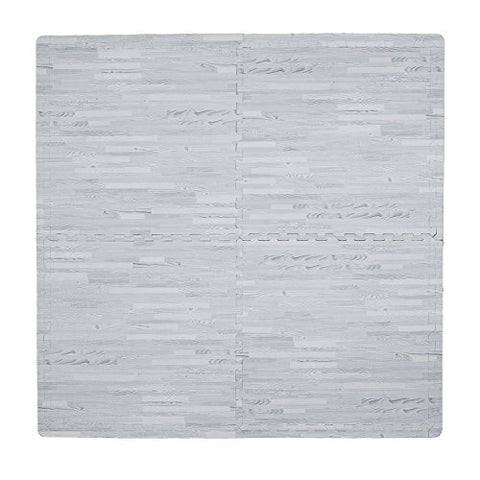 Natural Textures Playmat Set 4pc 24inch Grey