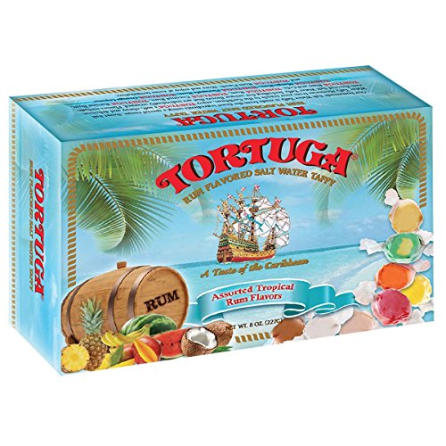 Rum Flavored Salt Water Taffy (8oz)