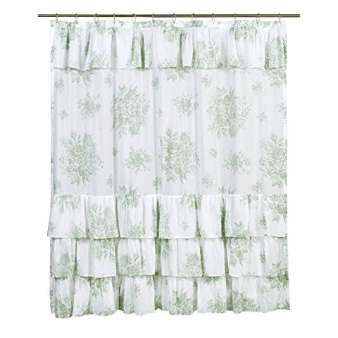 Josephine Sage Shower Curtain 72x72
