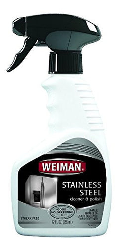 Weiman Stainless Steel Cleaner & Polish 12 oz.Trigger