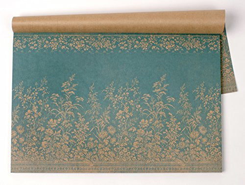 WOVEN FLORAL PAPER PLACEMATS