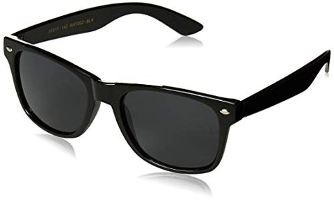 Black 80's Sunglasses  Adult