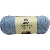 Caron Simply Soft Yarn - Solid Light Country Blue 315 Yards 6 OZ