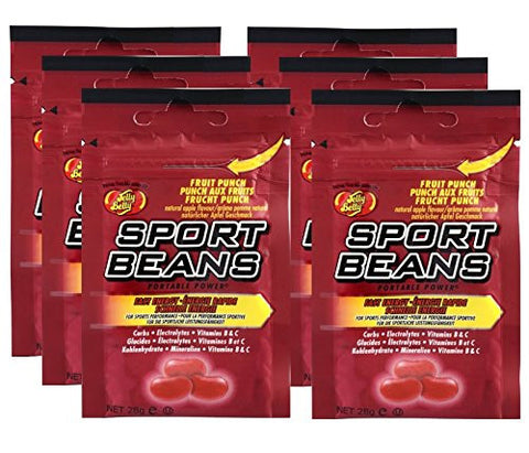 Sport Beans, Jelly Beans Fruit Punch, 1 oz