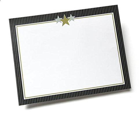 Gartner Studios Gold & Silver Stars Foil Certificate Paper, 25 ct.