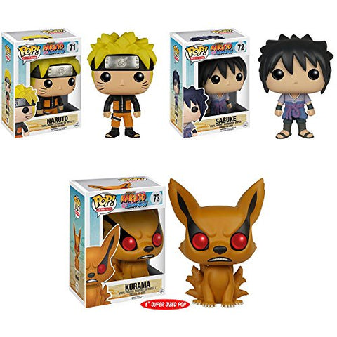 POP Anime: Naruto - Naruto, POP Anime: Naruto - Sasuke and POP Anime: Naruto - Kurama 6"