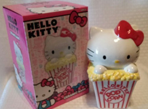 Hello Kitty Popcorn Bank in a Color Box