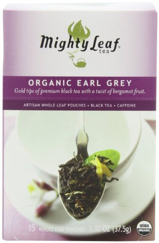 Mighty Leaf Organic Earl Grey 15ct