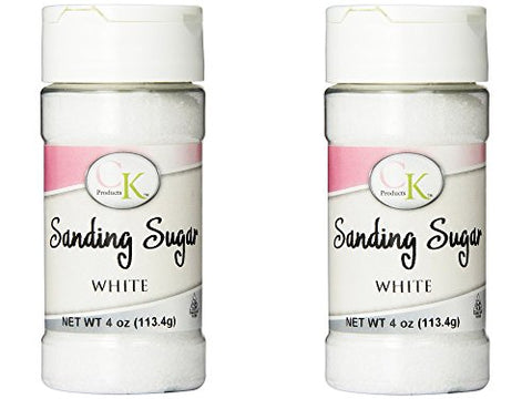 White Sanding Sugar 4 oz