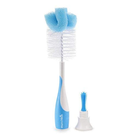 Sponge Bottle Brush, 1 pack Blue