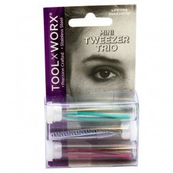 Toolworx Mini Tweezer Trio