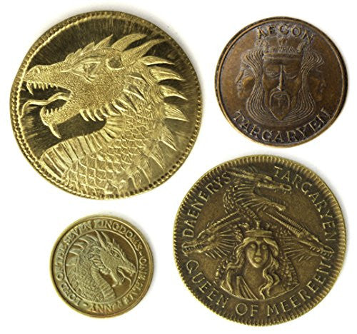 House Targaryen Set of 4 Coins