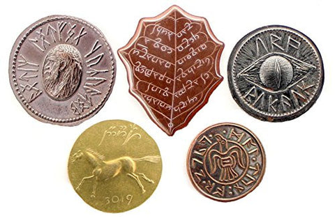 The Lord of the Rings Set #1 - Middle-earth set of five coins