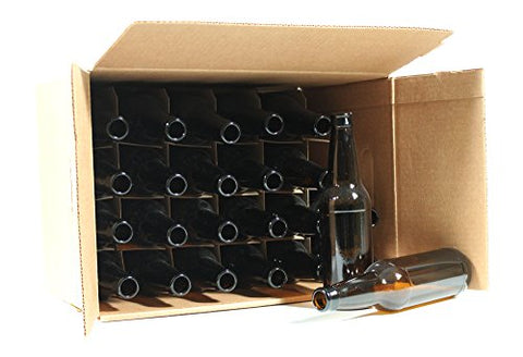 12oz Amber Beer Bottles 24/Case