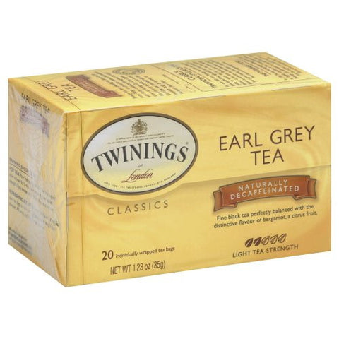 Earl Grey Decaf Boxed Teabags, 20's