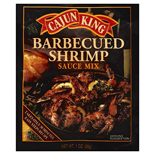 Cajun King Barbequed Shrimp Seasoning Mix 1oz