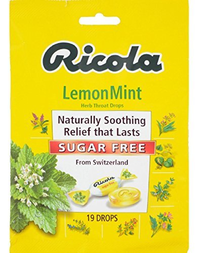 Ricola Bag Sugar-Free Lemon Mint, 19 count