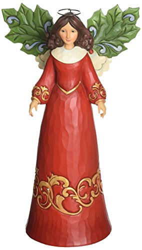 Enesco JS HWC Fig Angel/Holly Leaf
