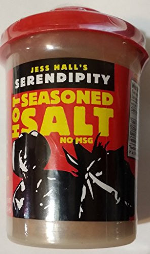 Jess Hall's Serendipity Hot Seasoned Salt 2.2 Oz (Pack of 3)