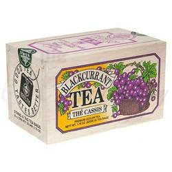 Black Currant Tea in Wood Box - 25 Tea Bags
