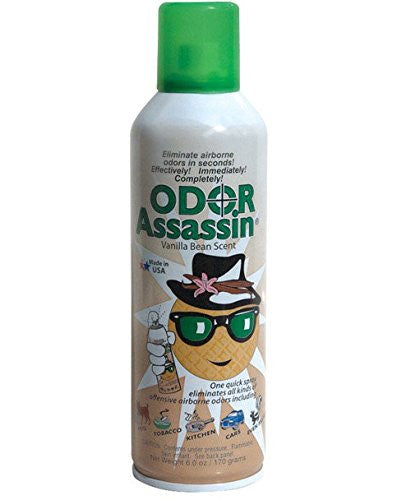 Odor Assassin Fine-Mist Spray - Net Weight 6oz, Vanilla
