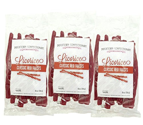 Bricktown Jerky- Classic Red Flavored Licorice Twists 8oz.