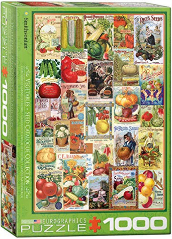 Vegetables Seed Catalogues - 1000 Piece Puzzle