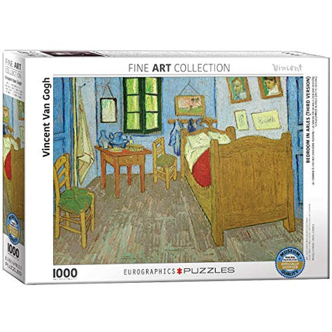 Bedroom in Arles - 1000 Piece Puzzle