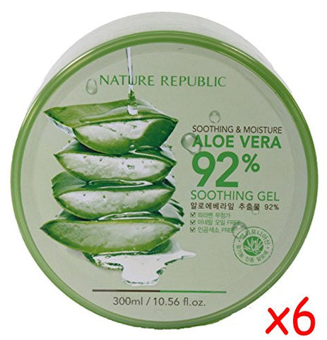 Soothing & Moisture Aloe Vera 92% Soothing Gel 300ml