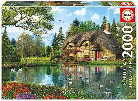 Lake View Cottage  (2000 Piece) Puzzle