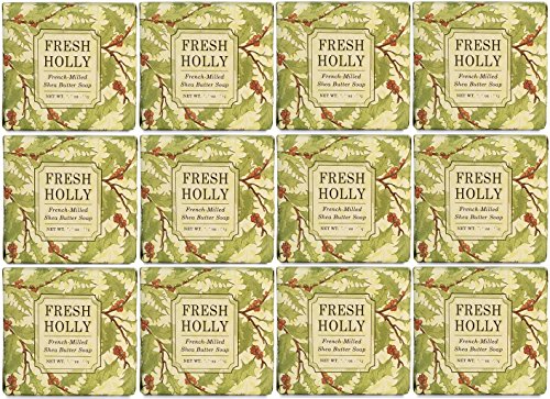 1.9 oz Mini Soap Square, Fresh Holly