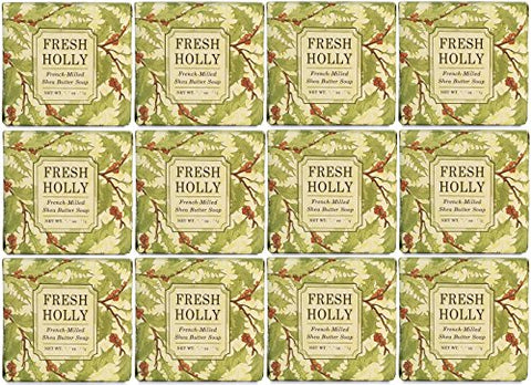 1.9 oz Mini Soap Square, Fresh Holly