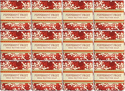 1.9 oz Mini Soap Square, Peppermint Frost