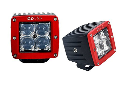 OZ-USA R 4D POD Spot LED lights fog atv offroad 3 x 4 race beam truck motorcycle cube